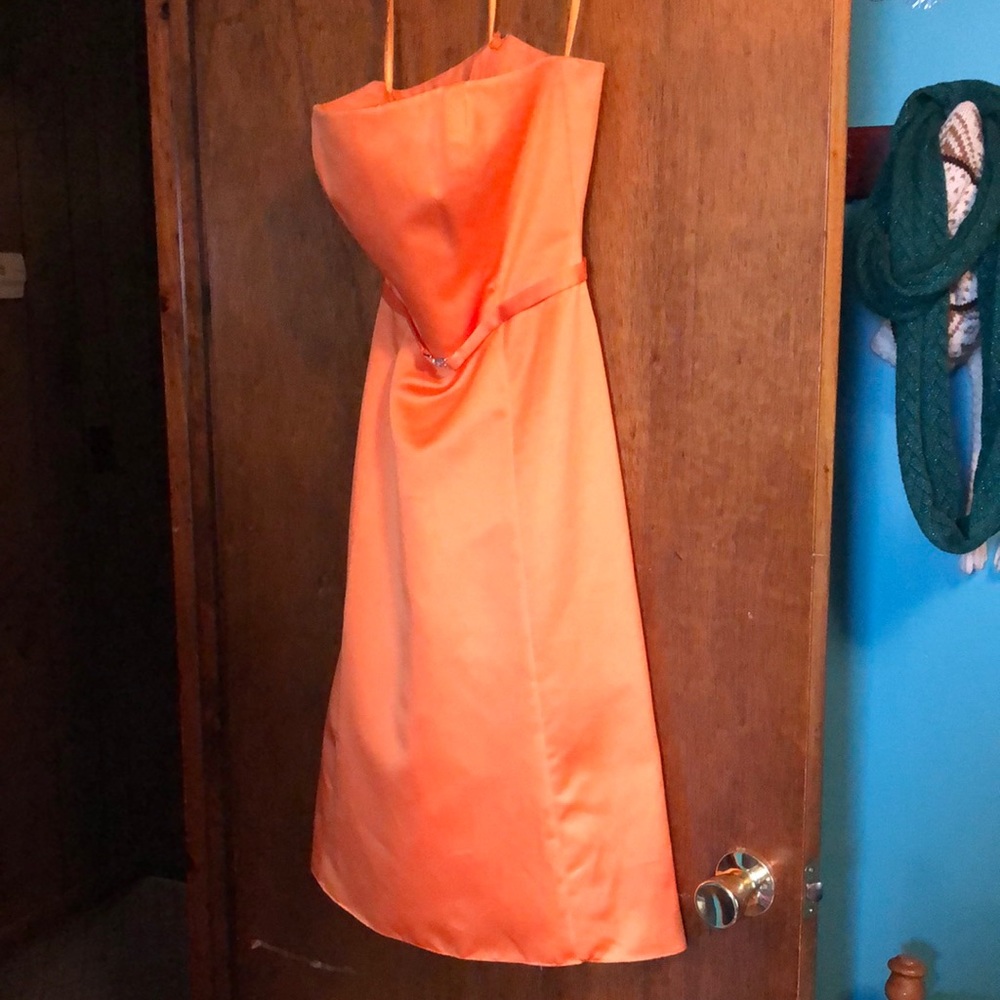 Orange Prom/Homecoming Dress
